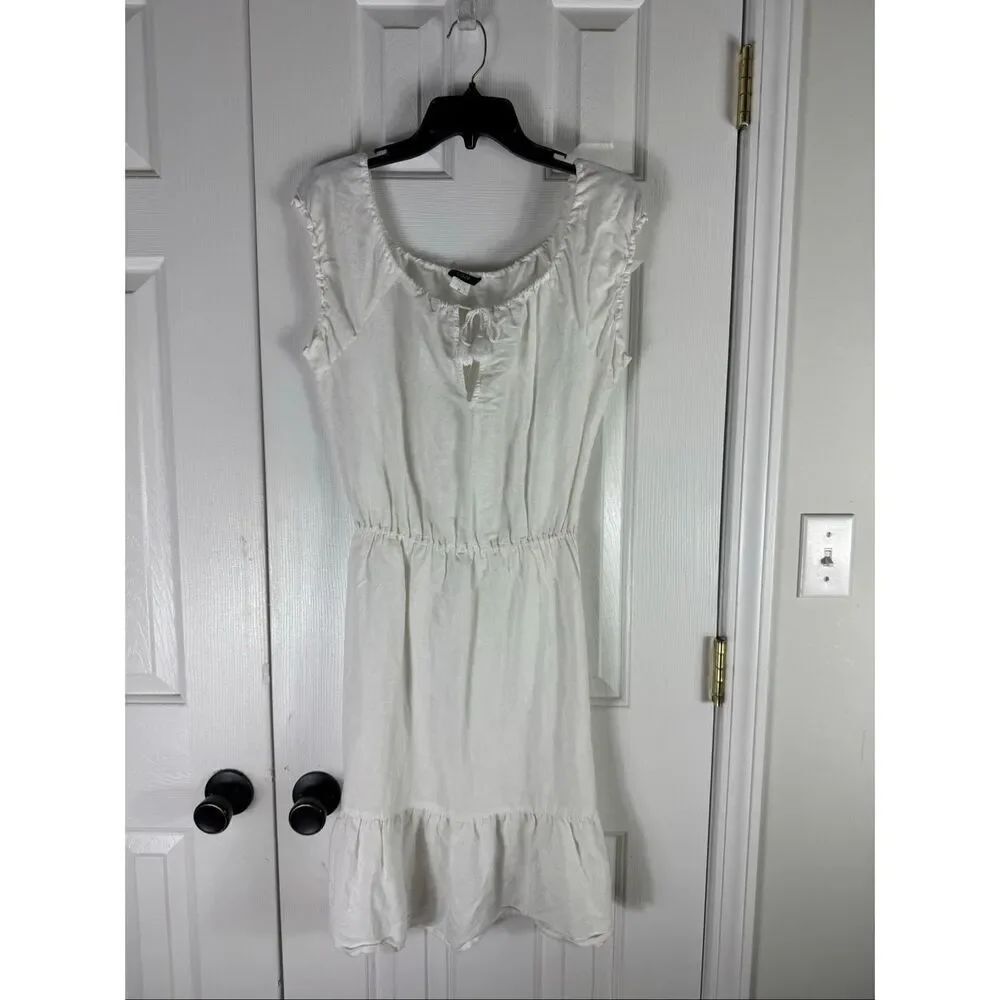 J Crew Womens White Sundress Size XS